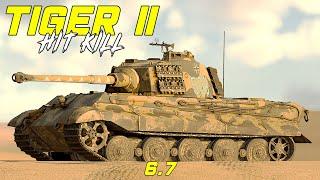 Esse é um dos tanques pesados mais SINISTROS | Tiger II H War Thunder | gameplay PT - BR