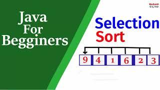 #17 Java Tutorial for beginners in Hindi | Selection Sort in Java | Sorting in Java