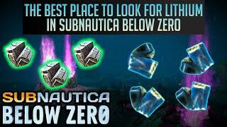 The BEST Place to Find the MOST LITHIUM in Subnautica Below Zero (2023)