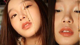 Golden Hour Sunset Makeup 黃昏日落妝  | GRWM for absolutely nothing