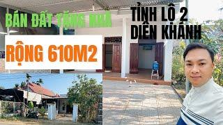 Mua Đất Diên Khánh, Tặng Nhà Cấp 4 Có Sẵn Vườn Trái Cây, nhà đất nha trang khánh hòa