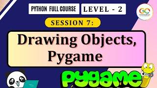 Pygame Tutorial: Drawing Objects and Shapes in Your Game | Python Full Course