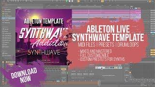 #Synthwave #Ableton Template   Synthwave Addiction by Saftik