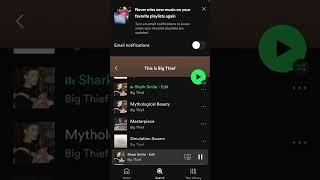 How to turn on email notifications for playlist updates on Spotify?