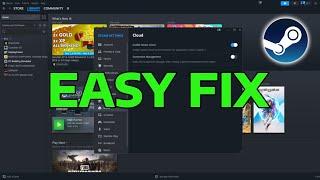 How To Fix Steam Cloud Sync Error