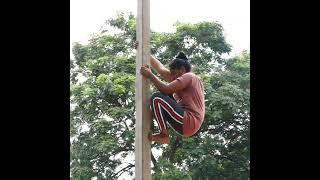 #girls pole climbing practice at our #VK  #pole #climbing #training #centre  call - 9353244955 lb na