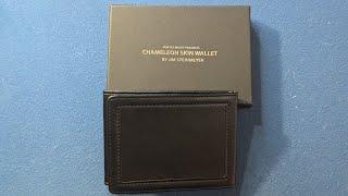 Chameleon Skin Wallet by Jim Steinmeyer product review video