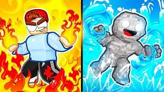 FEUER KRAFT vs. EIS KRAFT in Roblox!