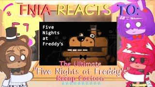 FNIA reacts to: The Ultimate “Five Nights at Freddy's” Recap Cartoon