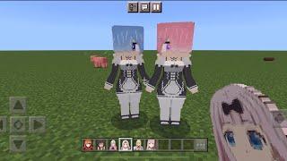 Anime Waifus MOD in Minecraft PE