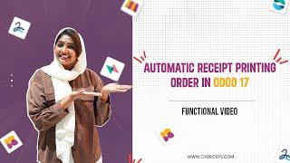 How to Manage Automatic Receipt Printing Orders in Odoo 17 POS | Odoo 17 Functional Tutorials