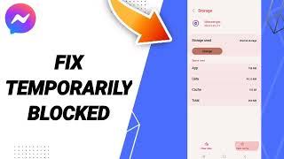 How To Fix Temporarily Blocked On Messenger App