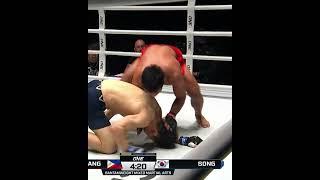 BULL RUSH  Carlo Bumina-ang knocks out Song Min Jong in 53 SECONDS!