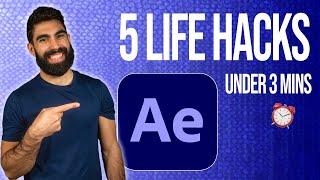 5 After Effects Hacks in 3 Minutes