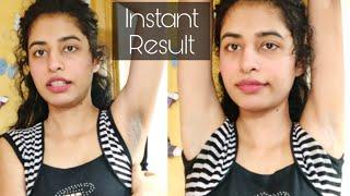 Underarms Whitening at Home Instant Results Home remedy| keebisha