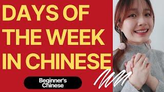 Learn Chinese for Beginners - How to Say the Days of the Week | Carmen at EC Language