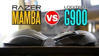 Logitech G900 vs Razer Mamba Chroma - Ultimate Wireless Gaming Mouse Comparison