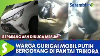 Diduga Mesum dalam Mobil, Sepasang ASN Panik Saat Warga Menggrebek di Pantai Trikora