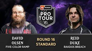 David Olsen vs. Reid Duke | Round 16 | Pro Tour March of the Machine