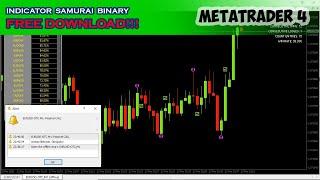 INDICATOR MT4 BINARY OPTION V.04 || FREE DOWNLOAD NON REPAINT