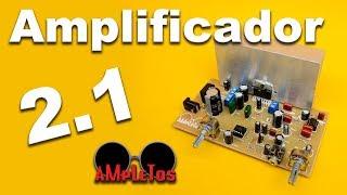 Amplificador 2.1 con TDA7377 (muy fácil de hacer)