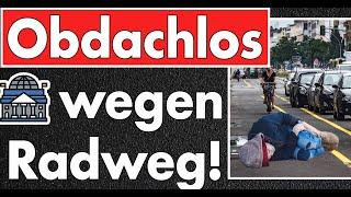 Auszug! In 10 Tagen beginnt die Nutzungsuntersagung in der Kantstraße Berlin wegen illegalem Radweg!