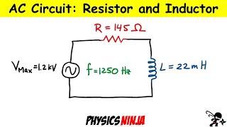 AC CIrcuit:  Inductor and Resistor in Series