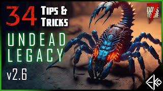 Undead Legacy 2.6 Tips and Tricks | 7 Days to Die Alpha 20