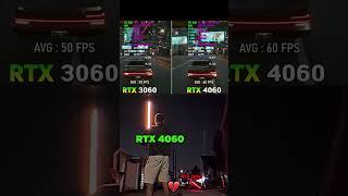 RTX 4060 VS RTX 3060TI #pc #pcgaming #pcbuild #gamingpc #gpu #graphicscard