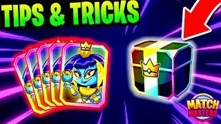 Match Masters - Top 5 Tips & Tricks | How to Win Spin & Wins, Coins, Boosters, Boxes (No Hack/Cheat)