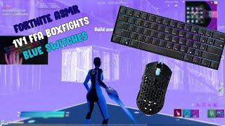 Anne Pro 2 ASMR  Blue Switches Satisfying Chill Keyboard Sounds Boxfights Fortnite 240 FPS smooth