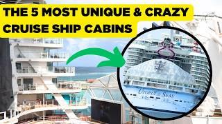 Crazy cruise ship cabins!