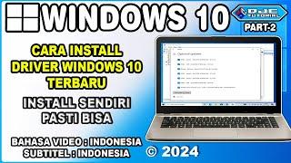 Cara Install/Update Driver Windows 10 Terbaru