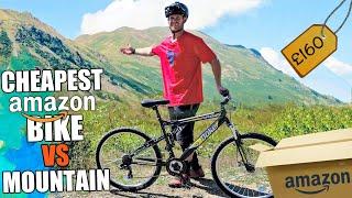 RIDING THE CHEAPEST BIKE ON AMAZON DOWN A MOUNTAIN - WILL IT MAKE IT?