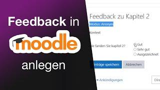 Feedback in Moodle einrichten und auswerten