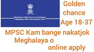 MPSC Job vacancy// Kam bange nakataijok online apply katokbo ian chance.