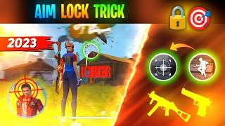 Free Fire Aim Lock Trick & Setting  | Auto Headshot Setting Free Fire | Secret Settings