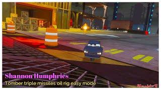 Cars 2 The Video Game | Tomber - Hunter Mode (Troila Missiles) | Oil Rig Arena