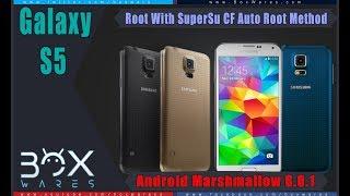 How To Root Galaxy S5 SM-G900H Android Marshmallow 6.0.1