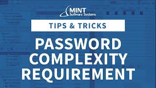 Password Complexity Requirement