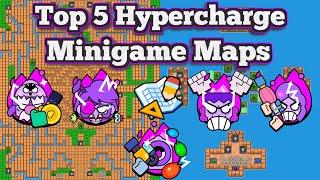 Top 5 NEW Hyper Charge Minigames In Map Maker