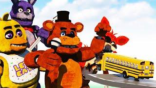 Cars vs FNAF (Five Nights at Freddy's ) | Teardown