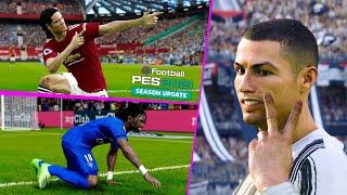  PES 2021 | ALL Signature Celebrations Styles ft. Ronaldo, Mbappe, Messi | Fujimarupes