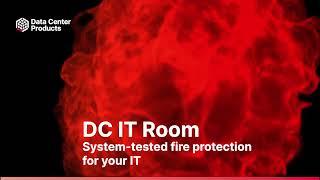 Data Center Products | DC IT Room | Fire Protection Type Test according to EN 1047-2 (EN)