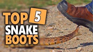 Best Snake Boots In 2024 || Top 5 Best Waterproof Snake Boots For Your Safety