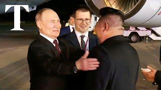 Putin arrives in North Korea ahead of talks with Kim Jong-un