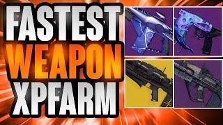 Destiny 2 New FASTEST Way To Level Up Crafted Weapons FAST & EASY