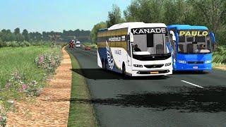 Games - [Unbelievable Bus chasing and racing] between 2 Indian drivers | Euro Truck Simulator 2