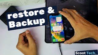 Cara mudah restore dan backup iPhone dengan iTunes!!!