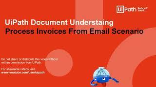 UiPath Document Understanding SAP Invoice Processing example